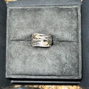 David Yurman wide band ring